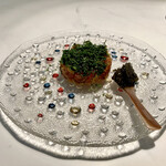 Spice & Dining KALA - ○本鮪のタルタル、キャビアオシェトラ添え様