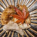 よし町 - 2022.11 福島産天然トラフグ炭焼き（カマ、とうとうみ）