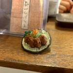 とんかつ一幸 - とんかつ一幸さんで働いている
      パートさんの方が作られた…ミニチュア牡蠣フライ