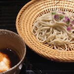 炭火割烹 庵 - 北海道産のそば