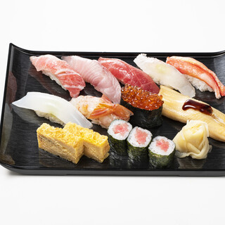 人気No.1のお鮨セット！上質なお鮨をお得にお楽しみください