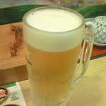 鯉寿司　 - 生ビール