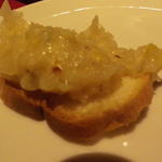 トラットリア・ジュゲム - 玉ねぎのロースト　中から取り出してパンに