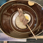 旬 あじさい - 突出しのおでん