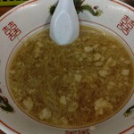 ラーメン二郎 - 丼の底にはまだあるよ