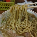 ラーメン二郎 - もうこの麺大好き♪