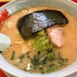 ラーメン 山岡家 - 醤油ラーメン中盛り