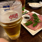 HUB - 生ビールとローストビーフ