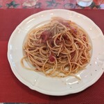 イタリアンレストラン トリコローレ - 日替わりパスタ（ツナとトマトのパスタ）@980円