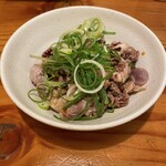 鳥貴族 - ホルモンねぎ盛ポン酢