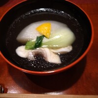 菜花むら - 鯛と蕪　柚子風味