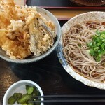 Iwaichi Soba - 天丼セット