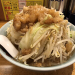 Jikasei men bishari - 小ラーメン（1枚）¥850