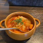 ピッツエリアバール　CACTUS　D'ORO - ミネストローネ