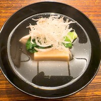 料理屋まえかわ - クエと胡麻豆腐のお椀