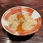 野口太郎 - 千葉の金目鯛と黒枝豆の新生姜ご飯 イクラのせ