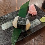 Kurogane Suisan - 帆立の寿司