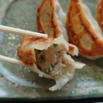 湘南茅ヶ崎 幸福餃子 - 餃子はニンニク・ニラ・肉汁たっぷり