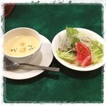 アンジェラ - ランチスープ
サラダ