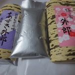 しばさき製菓 - あずき外郎と梅の香り外郎、各\80