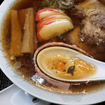 中華そば大石家 - スープ