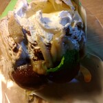 cafe nekoji - モンブランクレープ。