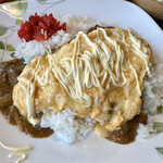 レスト喫茶　エスカルゴ - とろたまごチーズカレーアップ