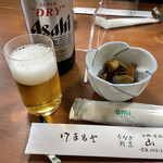 うなぎ割烹山田 - ますば瓶ビール