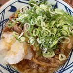 丸亀製麺 - 牛鬼おろしぶっかけうどん 690円