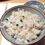 つみき - 釜揚げしらすの釜飯