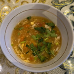 シルクロード・タリムウイグルレストラン - たまごスープ