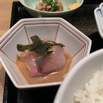 田中田式海鮮食堂 魚忠 - 鯛胡麻ダレ