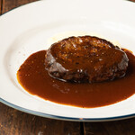 Awaji beef Hamburg demi-glace sauce