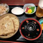 日本橋 お多幸本店 - とうめし定食ビールセット