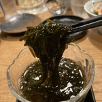 かぶ菜 - 幻 能登黒もずく＠780円