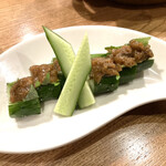 かぶ菜 - 激辛みそきゅうり＠510円
