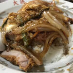 中国料理　大徳 - カツ丼　750円（税込）　※アップで