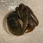 茶禅華 - 酔っ払い蟹　紹興酒漬け雌　味噌と内子