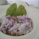 周中菜房 白金亭 - 蓮の実と紅芯大根のスープ、芙蓉仕立て