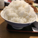 とん㐂 - ご飯大盛り　いつ食べても新米の様で美味しい
