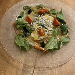 PISOLA 吹田江坂店 - 魚介のカルパッチョです。