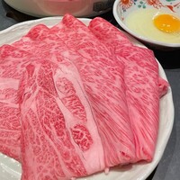 本格肉料理 丸小 - 黒毛和牛すき焼き鍋(竹) ご飯 お味噌汁 おかわり自由