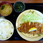 Sekizan - とんかつ定食のアップ