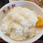 東来軒長束 - ご飯