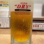 どうとんぼり神座 - 生ビール（ジョッキ）