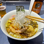 うずとかみなり - たっぷり載った白髪ネギ