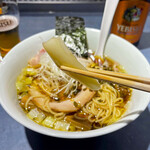 うずとかみなり - 名前の通りの「とろり」とした食感と爽やかな味が絶妙なアクセントになっています