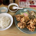 Hatsupou Hanten - カラアゲ定食