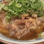 丸亀製麺 - 焼きたて肉うどん・並(¥690)