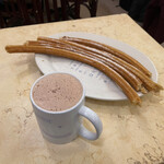 Churreria EL MORO - 料理写真:【Churros4＋Chocolate】（100Mexicoペソ）